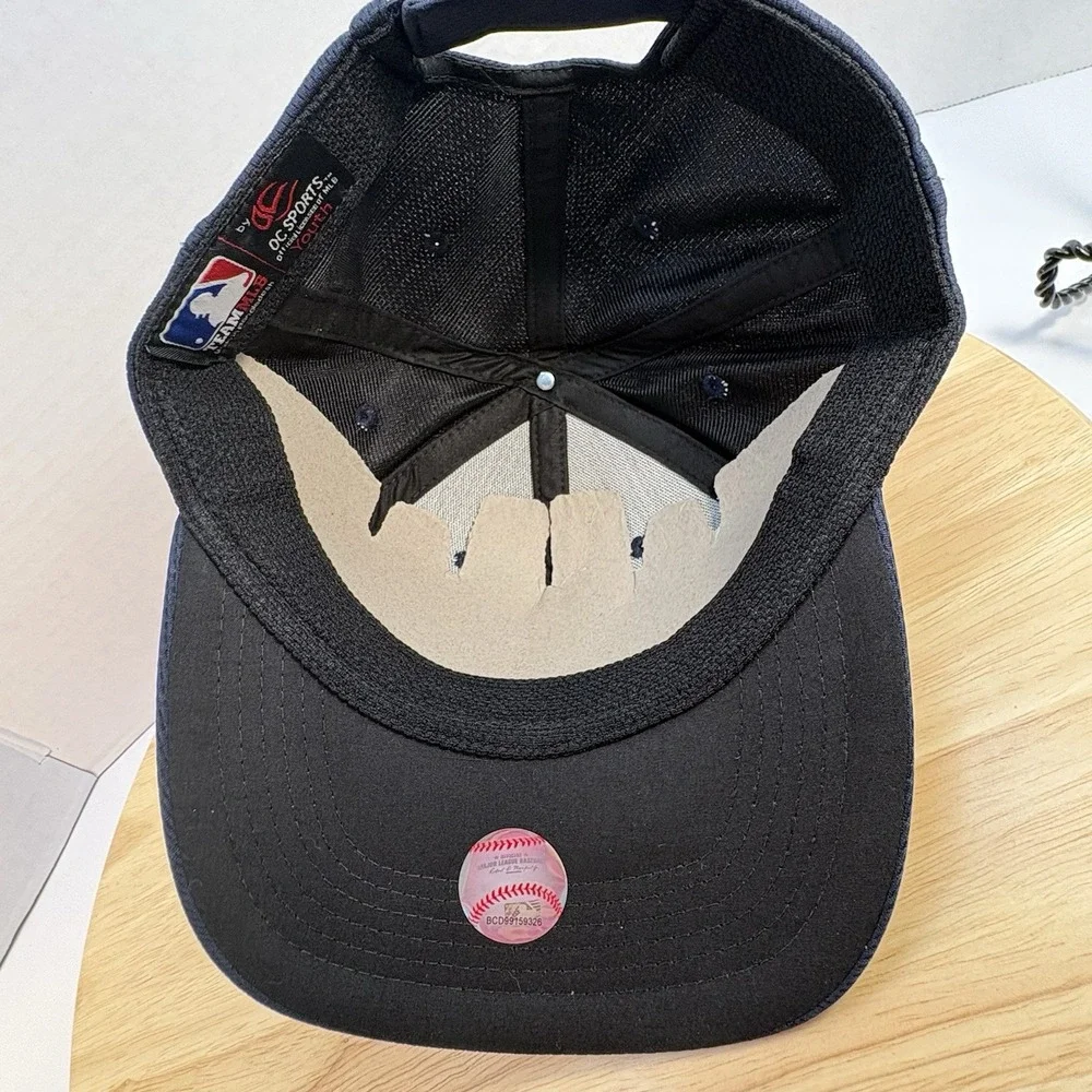OC Sports Boston Red Sox MLB Youth Blue Adjustable Cap Officially Licensed
